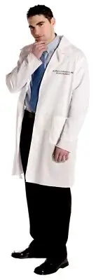 Dr. Howie Feltersnatch Gyno Gynecologist Doctor MD Lab Coat Mens Costume