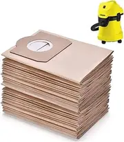 12X Vacuum Dust Paper Filter Bags Replacement for Karcher WD3.300M Plus WD3.330M 1.629-900.0 6.959-535.0 Wet & Dry NT65/2 AP Eco ME NT70/1 NT70/2 TC Vacuum Cleaner