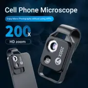 New Digital 200X Microscope Lens CPL Mobile Micro Pocket Lens for iPhone Samsung