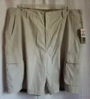 Quicksilver Edition Men's Sz 40 Cargo Shorts NEW w/ Tags Beige Tan