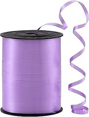 Light Purple Curling Ribbon 3/16" 500 Yard Light Purple Ribbon, Curling Ribbon for Gift Wrapping，Balloon Ribbon,Balloon String, Curly Ribbon, Thin Ribbon, Gift Ribbon for Baby Shower, Christmas