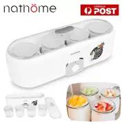 NATHOME Electric Yogurt Maker DIY Rice Wine Machine Automatic Kitchen Container