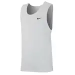 【NIKE】DRI-FIT 男裝背心訓練基本款乾爽小LOGO 白 AR6070100 SNEAKERS542