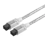 Firewire Cable Firewire 800 IEEE 1394 9 Pin Cable Male to Male High Speed Dat...
