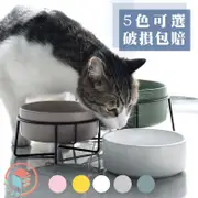 🌟CUBE STORE🌟 高質感 陶瓷貓碗 碗架 食盆 飼料碗 水碗 狗碗 貓狗通用 幼貓 成貓 幼犬 成犬 彩釉