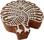 Asian Wooden Blocks Peacock Designs Printing Stamps