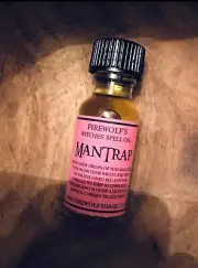 ManTrap Spell Oil - Handmade, Organic, Witchcraft, Hoodoo, Wicca, Conjure