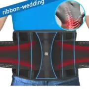 Neoprene Lower Lumbar Brace Back Support Double Pull Belt Pain Relief Men&Women