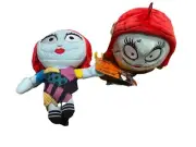 Disney Nightmare Before Christmas SALLY 6" Plush + SALLY PLUSH Charm 2