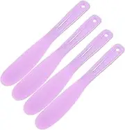 STOBOK 4pcs Reusable Silicone Paint Stirrer DIY Jewelry Making Tool Resin Mixing Stick Perfect for Resin Art DIY Projects