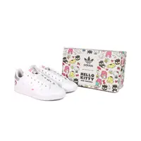 在飛比找momo購物網優惠-【adidas 愛迪達】STAN SMITH J 運動鞋 休