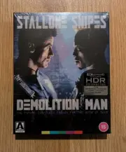 Demolition man 4K UHD Limited Edition Arrow Video Region Free UK import