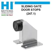 BENINCA HI-MOTIONS SLIDING GATE ON TRACK DOOR STOPS (247.1)