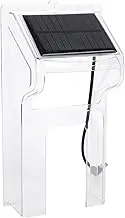 Doorbell Rain Cover, Transparent Plastic Water Proof Solar Panel Powered Wireless Video Doorbell Protector Cover, Rain Proof, Snow Proof, Sun Proof