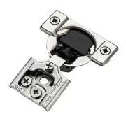 20 Pack 10 Pairs 1/2 Inch Overlay Soft Close Hinges For Kitchen Cabinet Hinges S