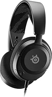SteelSeries Arctis Nova 1 Wired 3.5mm AUX Gaming Headset for Xbox, PC, PlayStation, Nintendo Switch, Android & iOS - AI-Powered Noise-Cancelling ClearCast Gen 2 Microphone