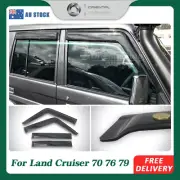 Luxury Weathershields Window Visors for Toyota Landcruiser 70 76 79 (for: Toyota)