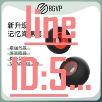 在飛比找露天拍賣優惠-BGVP入耳式耳機記憶棉海綿C套惰性耳塞套華為鐵三角慢回彈T