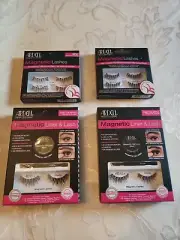 4x Ardell Magnetic Lash Case Double Demi Wispies with New Magnetic Applicator