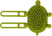 Corner Rubbing Brush - Silicone Pet Scratching Tool | Pet Tickling Artifact | Interactive Leg Wrap Grooming Tool | Turtle Shaped Cat Scratcher for Climbing Frames, Table, Chair Legs