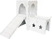 Kavee Wondrous Wooden Bunny Castle For Rabbits | Play Castle for Rabbits | Fun Flexibility | Fabulous Form | Snug and Safe | Enriching Entertainment | Effortless Assembly | Developed by Experts