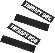 Kisangel 2 Pairs Harness with Dog Training Working Patch Therapy Dog Badges Dog Tags Animal Stickers Patches for Patches Dog Vest Dog Vest Patches Outdoor Stickers Dog Vest Label Pu