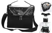 Large Makeup Train Case,Makeup Supply Organizer&Storage for Makeup Tech Black