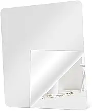 FOMIYES Acrylic Wall Mirror Sheet Self-Adhesive Decorative Mirror Tile Reflection Surface for Home Studio High Clarity Easy Mounting Flexible Design Element