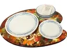 Corelle 15 Piece Set f/ 5, Dinner Plate, Salad/Dessert Plate, & Soup/Cereal Bowl