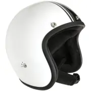 Bandit Jet Classic Jet Helmet, black-white, Size 2XL for Men Black White