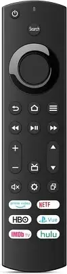 Remote Control for Insignia Smart TVs & Toshiba Smart TVs w/ 6 Shortcut Buttons