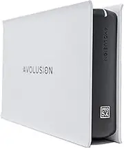 Avolusion PRO-5X Series 8TB USB 3.0 External Gaming Hard Drive for PS5 Game Console (White) - 2 Year Warranty