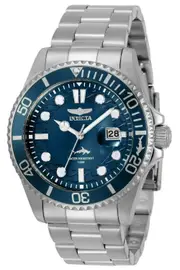 Invicta Pro Diver Stainless Steel Blue Dial INV30019 Quartz Men's Watch