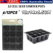 Nursery Insert Seed Grow Box Plant Propagation Pots Seedling Tray Starter Pots
