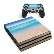 PS4 Pro Console Skins Decal Wrap ONLY - Bahamas Beach