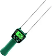 Grain Hygrometer Hygrometer Tester Multifunctional Easy to Use Portable Hay Moisture Tester Water Content Analyzer for Beans