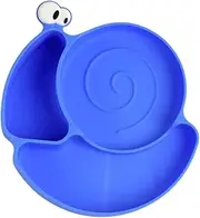 Happyyami Bowl Cake Plate Plates Bowl Dish Trays for Eating Cartoon Tableware Luncheon Plate Dinner Plates Flatware Food Bowl Blue