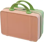 [Amagogo] Makeup Travel Case, Cosmetic Organizer Bag Handheld Suitcase, Hand Luggage Carry on Cosmetic Case Small Travel Suitcase