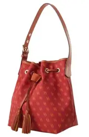 Dooney & Bourke Gretta Aimee Drawstring ~ Red