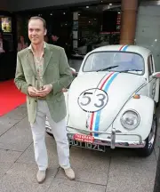Actor Michael Keaton arrives UK Premiere of Herbie Fully Loaded Vu- Old Photo 6