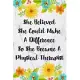She Believed She Could Make A Difference So She Became A Physical Therapist: Cute Address Book with Alphabetical Organizer, Names, Addresses, Birthday