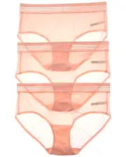 Le Mystere 3pk Second Skin Brief