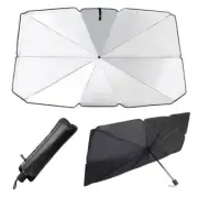 Silver Car Windshield Sun Shade Umbrella Front Window Visor Sun Shade Cover