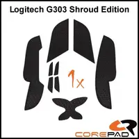 在飛比找蝦皮購物優惠-滑鼠防滑貼 Logitech G303 Shroud Edi