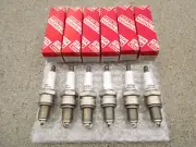 FITS: 91 - 92 TOYOTA LAND CRUISER FJ80 4.0L V6 SPARK PLUG QTY 6 OEM BRAND NEW (for: Toyota)