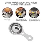 Stainless Steel Egg Sieve Precise Separation Tool Professional Separator