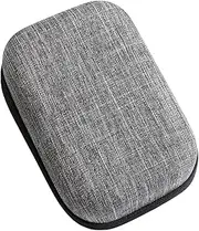 Hard EVA Carrying Case Travel Bag Protector Durable Shockproof Dustproof for Upper Arm Pressure Monitor (Case Only), Gray