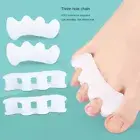 Gel Toe Separator Stretcher Spacer Spreader Corrector for Bunions Hammer Toe;