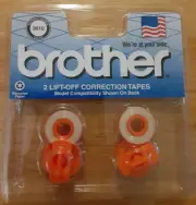 Brother Lift-Off Correction Tape- 3010 *New Old Stock- Sealed! 2 Pack