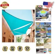 190 GSM Turquoise Sun Shade Sail - UV Block & Breathable for Outdoor Comfort